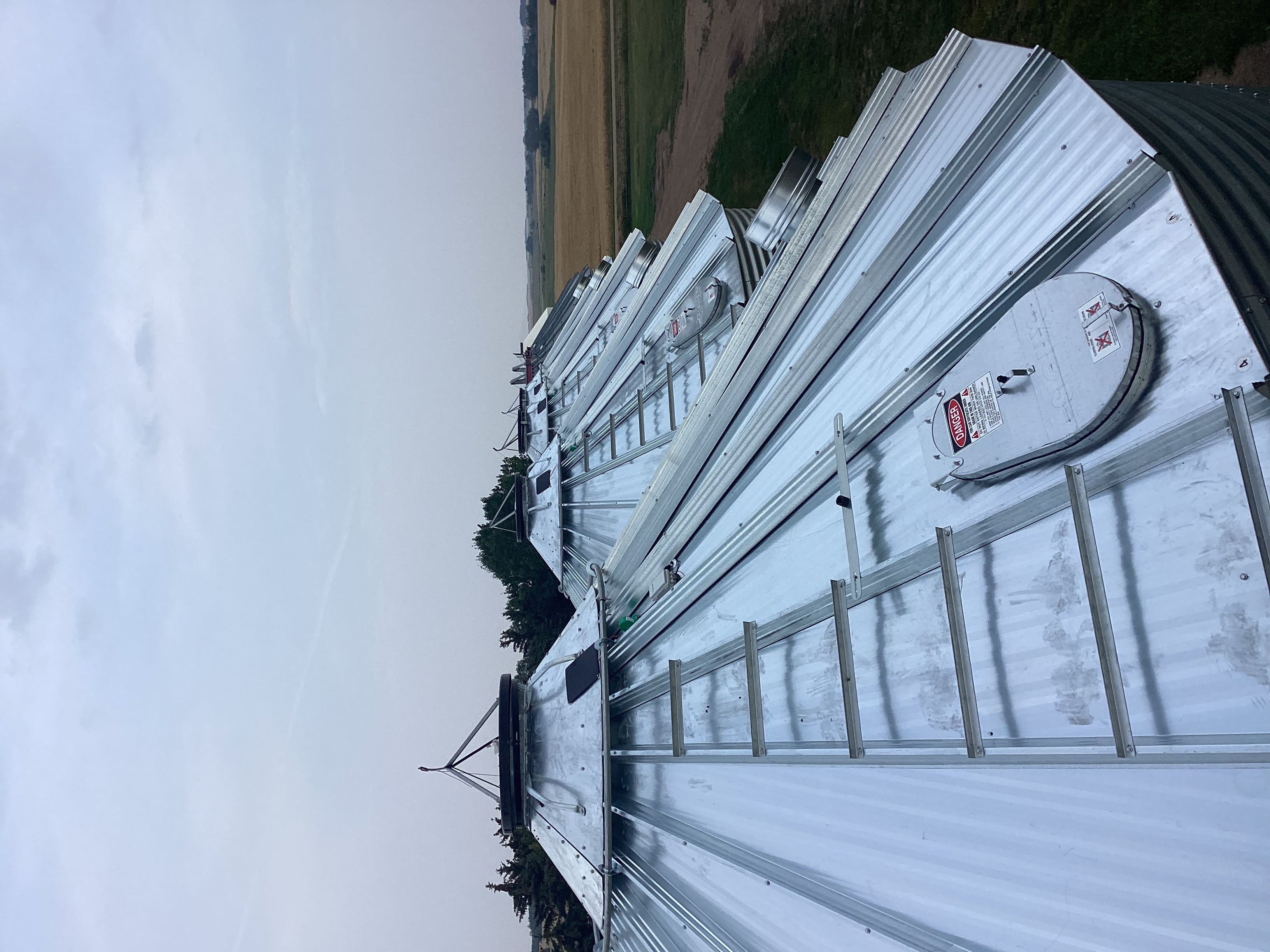 Sensor cable routing on roof